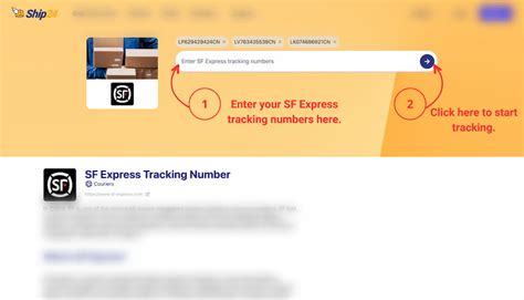 sendungsverfolgung sf express.